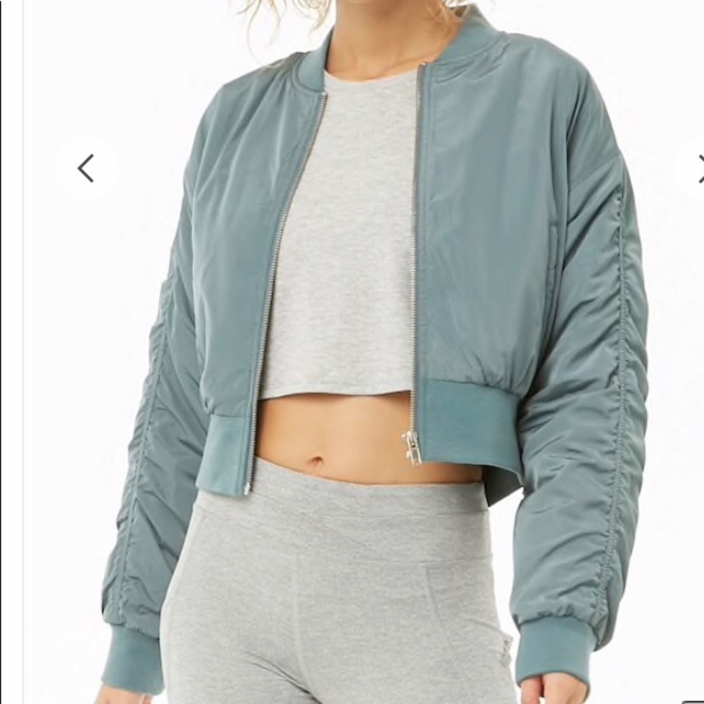 Blue Bomber Jacket